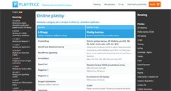 Desktop Screenshot of platiti.cz